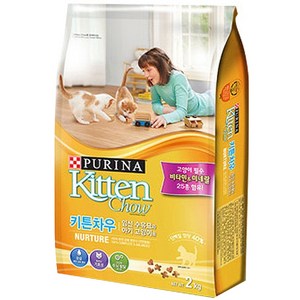 퓨리나 키튼차우 고양이 사료, 닭, 2kg, 1개