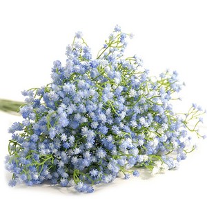 행복한마을 생화같은 조화 부쉬, 블루