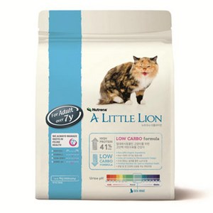 뉴트리나 리틀라이언 시니어 over 7y 고양이 사료, 1kg, 1개