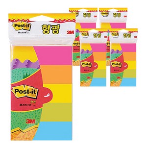 [3M] 수첩식 노트, 네온, 5개