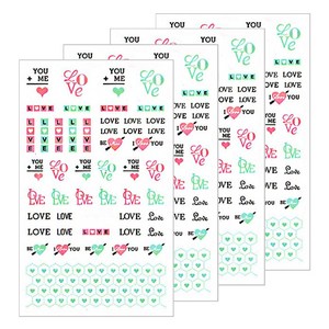 블루윈 워터데칼, QJL 040, 4개
