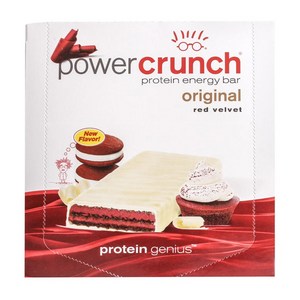 파워크런치 프로틴 에너지 바 오리지널 레드 벨벳, 480g, 1개