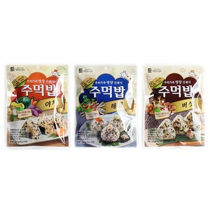 맛있는풍경 주먹밥 야채 + 버섯 + 해물 유부초밥