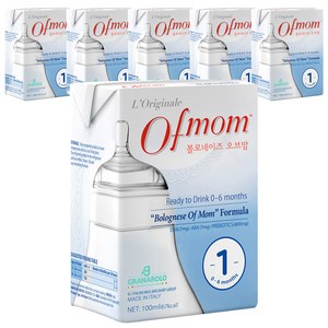 오브맘 액상분유 1단계(0개월~6개월) 100ml, 6개