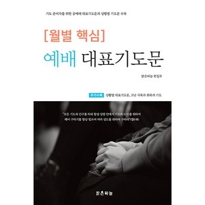 [맑은하늘][월별 핵심] 예배 대표기도문 : 기도 준비자를 위한 공예배 대표기도문과 상황별 기도문 수록, 맑은하늘