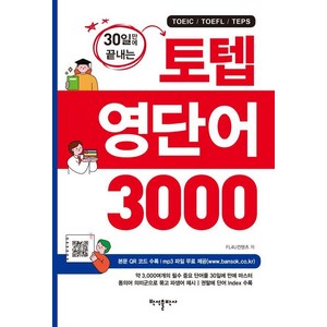 30일만에 끝내는 토텝 영단어 3000, 상품명, 반석출판사