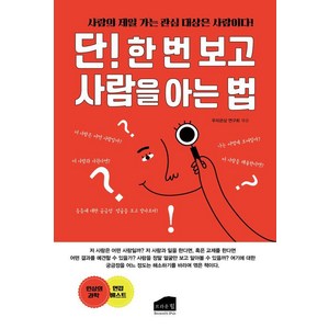 단! 한 번 보고 사람을 아는 법:사람의 제일 가는 관심 대상은 사람이다!, 브라운힐, 우리관상연구회