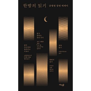 한밤의 읽기, 스위밍꿀, 금정연