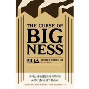 [소소의책]빅니스 : 거대 기업에 지배당하는 세계 (양장), 소소의책, 팀 우