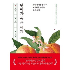 단어가 품은 세계:삶의 품격을 올리고 어휘력을 높이는 국어 수업, 빛의서가, 황선엽