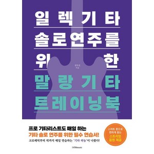 일렉기타 솔로 연주를 위한 말랑기타 트레이닝북, 1458music, 전무진