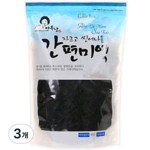 안옥남 자르고 씻어나온 간편미역, 300g, 3개