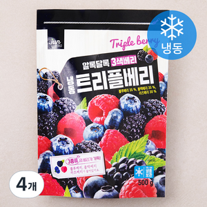 호재준 트리플베리 (냉동), 500g, 4개