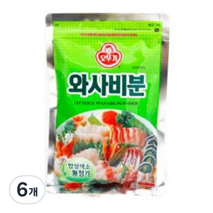 [오뚜기 와사비분, 200g, 6개