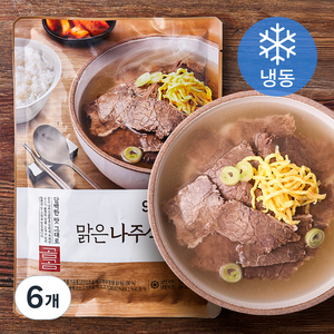 곰곰 맑은 나주식 곰탕 (냉동), 500g, 6개