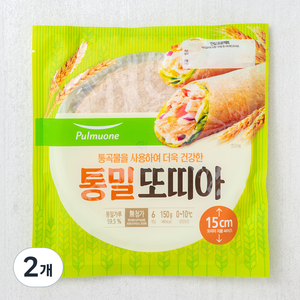 풀무원 통밀 또띠아, 150g, 2개