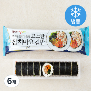 곰곰 고소한 참치마요 김밥 (냉동), 240g, 6개