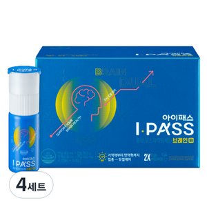 정관장 아이패스 브레인 액상 30ml x 15p + 캡슐 550mg x 30p 세트, 15회분, 4세트