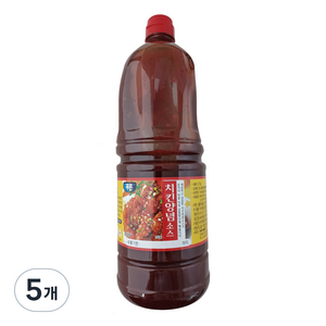 푸른식품 치킨 양념소스, 2.1kg, 5개