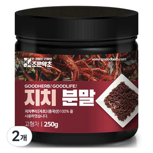 조은약초 지치분말, 250g, 2개