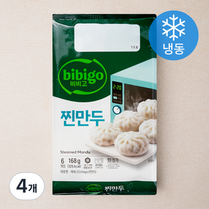 비비고 찐만두 (냉동), 168g, 4개