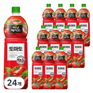 코카콜라 미닛메이드 토마토, 1.5L, 24개