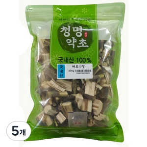 청명약초 버드나무, 300g, 5개