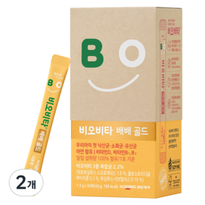 비오비타 일동제약 배배 골드 유산균 30p, 45g, 2개