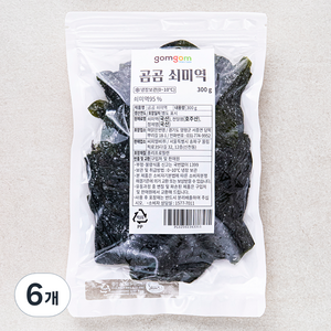 곰곰 쇠미역, 300g, 6개