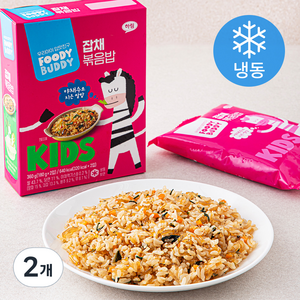 푸디버디 잡채 볶음밥 2입 (냉동), 360g, 2개