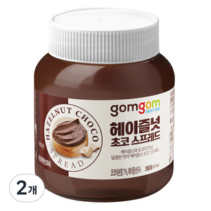 곰곰 헤이즐넛 초코 스프레드, 350g, 2개