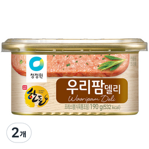 우리팜 델리 한돈, 190g, 2개