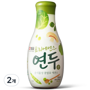 샘표 요리에센스 연두 순, 500ml, 2개