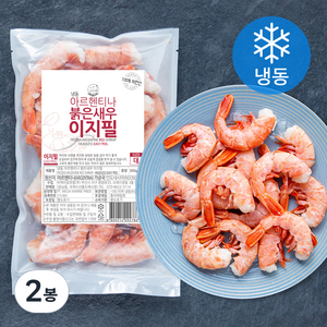 바다몰 자연산 아르헨티나 붉은새우 이지필 (냉동), 300g(대), 2봉