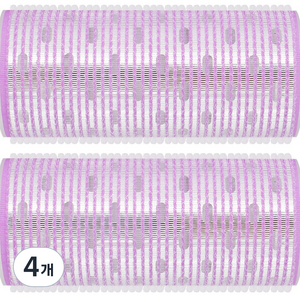 벨로티 알루미늄판 열전도 앞머리 구르프 헤어롤 120 x 50 mm, B타입, 4개