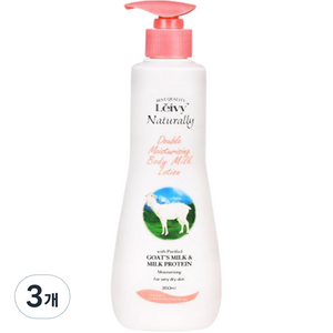 Leivy 산양유 바디로션, 350ml, 3개