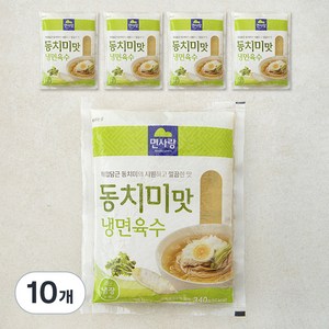 면사랑 동치미맛 냉면육수, 340g, 10개