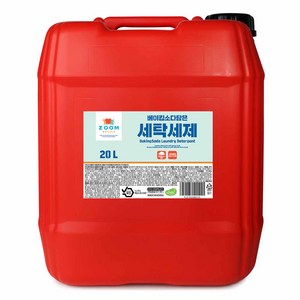 줌 베이직 베이킹소다 담은 액체세탁 세제, 20L, 1개