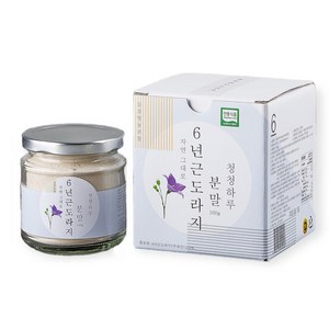 청청하루 6년근 도라지분말, 100g, 1개