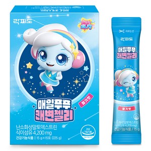 락피도 매일푸푸 쾌변젤리 15p, 225g, 1개