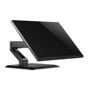 맥스퍼 스텐드형 싱글 터치모니터 거치대 DESK Touch TMS-ZE1 Extra, 블랙, 1개