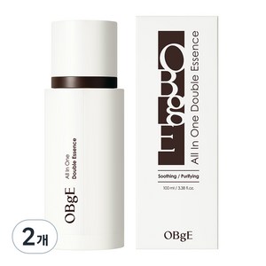 OBge 올인원 더블 에센스, 100ml, 2개