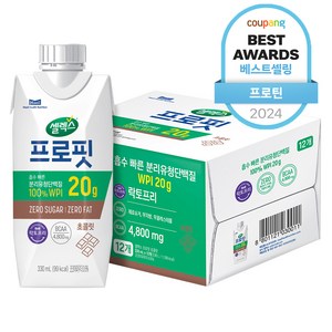 셀렉스 프로핏 초콜릿, 330ml, 12개