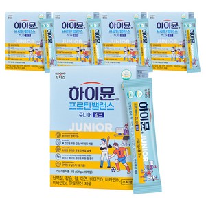 일동후디스 하이뮨 프로틴밸런스 주니어 스틱 밀크 오리지널 15p, 315g, 5개