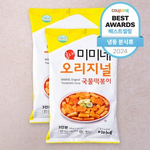 미미네 오리지널 국물떡볶이 (냉동), 570g, 2개