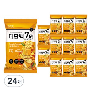 더단백 팝칩 군옥수수맛, 44g, 24개