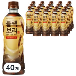 하이트진로 블랙보리 음료, 520ml, 40개