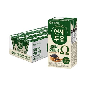 연세두유 식물성 오메가3, 190ml, 24개