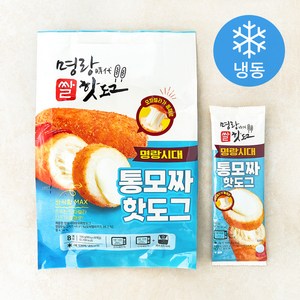 [로켓프레시] 명랑시대쌀핫도그 통모짜 핫도그 (냉동)