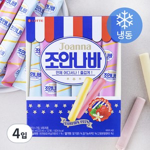 롯데웰푸드 조안나바 (냉동), 396ml, 4입